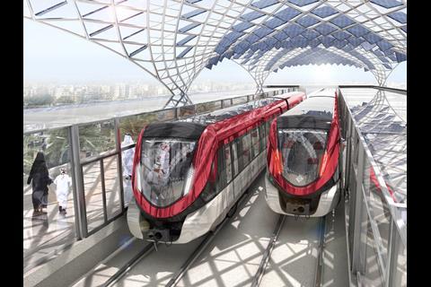 Siemens is to supply 74 Inspiro cars for Riyadh metro lines 1 and 2